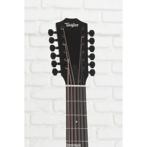  Taylor 250ce Plus 12-string Acoustic-electric Guitar - Black