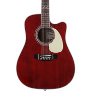 NEW
? Takamine JJ325SRC-12 John Jorgenson 12-string Acoustic-electric Guitar - Gloss Red