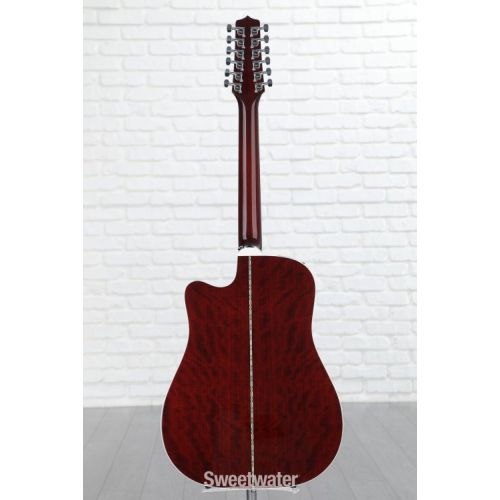  NEW
? Takamine JJ325SRC-12 John Jorgenson 12-string Acoustic-electric Guitar - Gloss Red