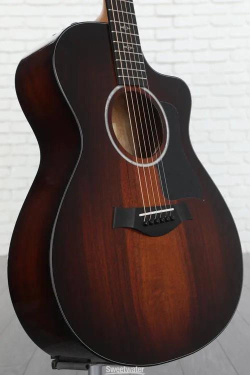 Taylor 222ce-K DLX Grand Concert Acoustic-electric Guitar - Tobacco