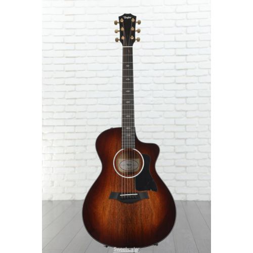  NEW
? Taylor 222ce-K DLX Grand Concert Acoustic-electric Guitar - Tobacco