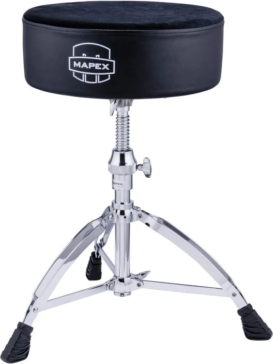  Mapex T680 600 Series Threaded Steel Spindle Drum Throne - Round Top