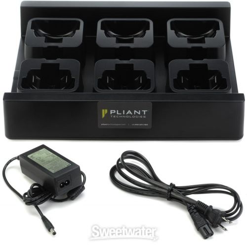  NEW
? Pliant Technologies PMC-HS900XRD MicroCom XR Dual-ear Wireless Intercom Headset 6 User Bundle - 902-928MHz