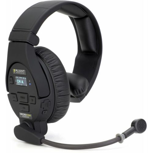  NEW
? Pliant Technologies PMC-HS900XRS MicroCom XR Single-ear Wireless Intercom Headset 6 User Bundle - 902-928MHz