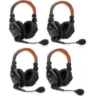NEW
? Hollyland Solidcom C1 Pro Wireless Intercom System - 4 Double-ear Headsets