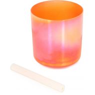 NEW
? Meinl Sonic Energy Essence Crystal Singing Bowl for Root Chakra, C4 - Orange. 6.7 inch