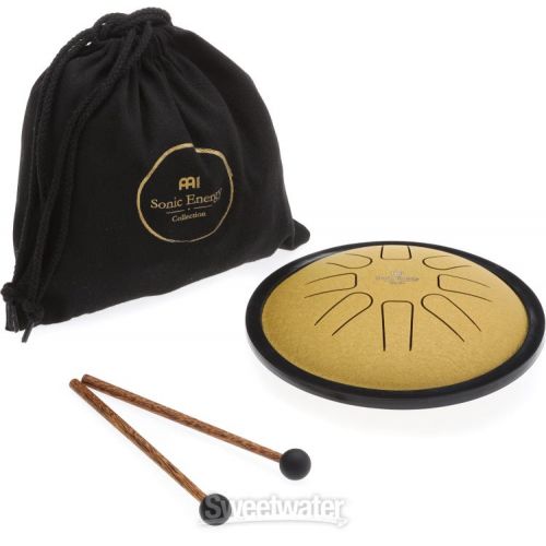  Meinl Sonic Energy Small Tongue Drum - C Minor, Gold