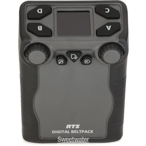  NEW
? RTS DBP 4-channel Digital Wired Beltpack - 4-pin Male XLR