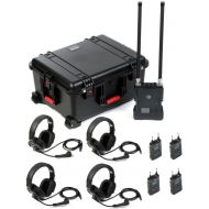 NEW
? Hollyland Solidcom M1 Wireless Intercom System - 4 Beltpacks and Dual-ear Headsets