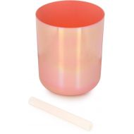 NEW
? Meinl Sonic Energy Essence Crystal Singing Bowl for Throat Chakra, G3 - Pink, 7.5 inch