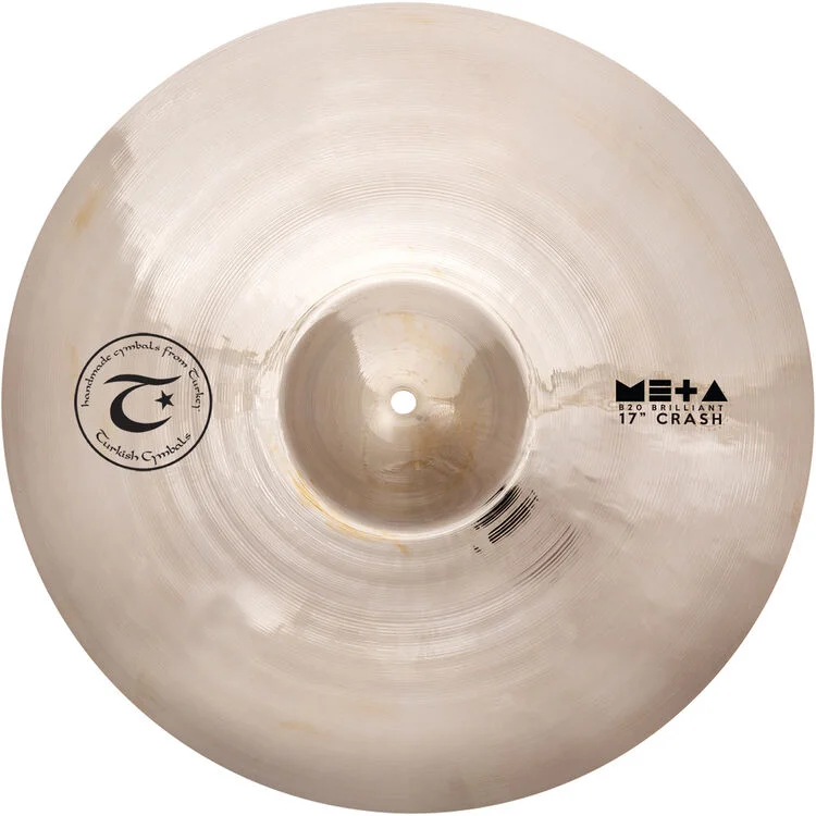  NEW
? Turkish Cymbals Meta Crash Cymbal - 17 inch