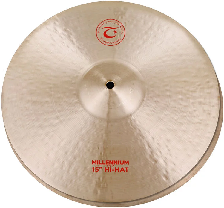  NEW
? Turkish Cymbals Millennium Hi-hat Cymbals - 15 inch