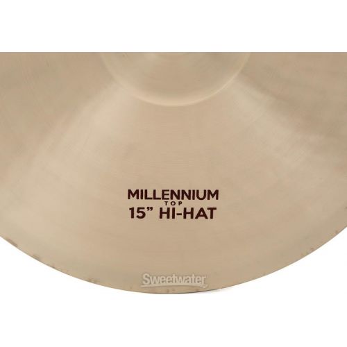  NEW
? Turkish Cymbals Millennium Hi-hat Cymbals - 15 inch