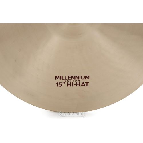  NEW
? Turkish Cymbals Millennium Hi-hat Cymbals - 15 inch