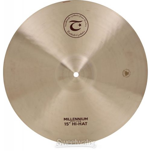  NEW
? Turkish Cymbals Millennium Hi-hat Cymbals - 15 inch