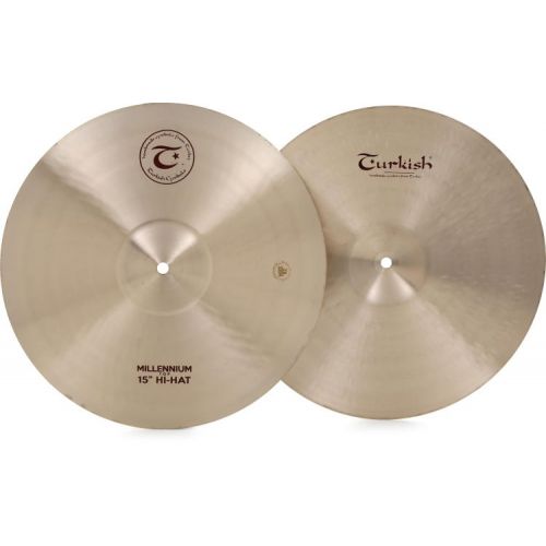  NEW
? Turkish Cymbals Millennium Cymbal Pack - 15/19/22 inch
