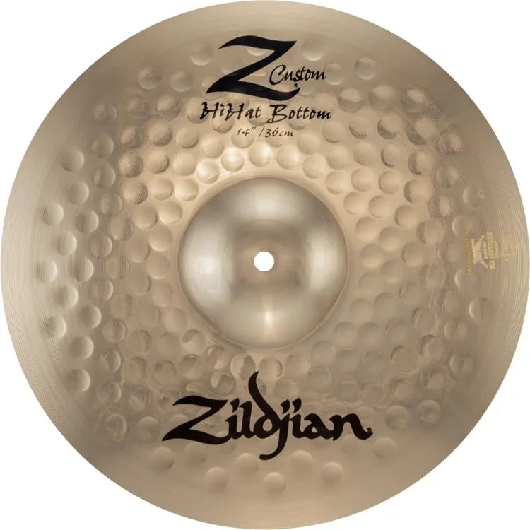 NEW
? Zildjian Z Custom Hi-hat Bottom Cymbal - 14 inch