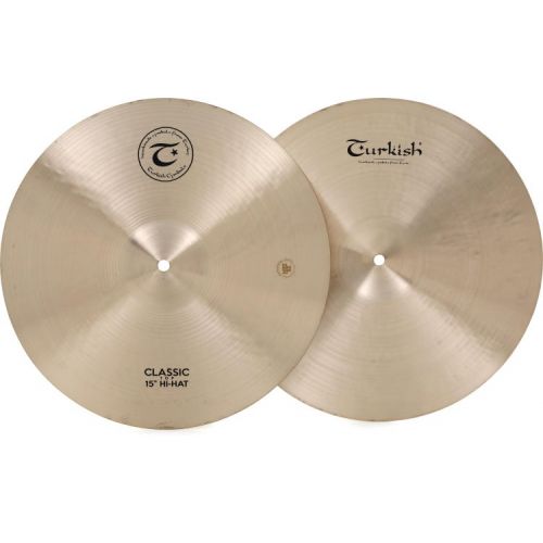  NEW
? Turkish Cymbals Classic Cymbal Pack - 15/19/22 inch