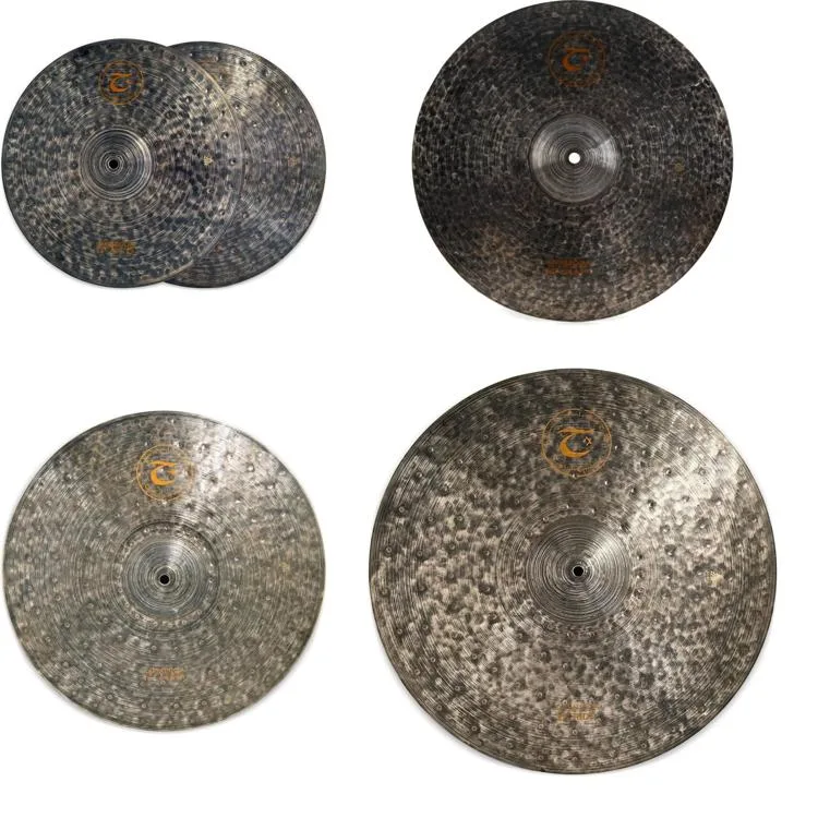 NEW
? Turkish Cymbals Cappadocia Cymbal Pack - 14/17/18/21 inch