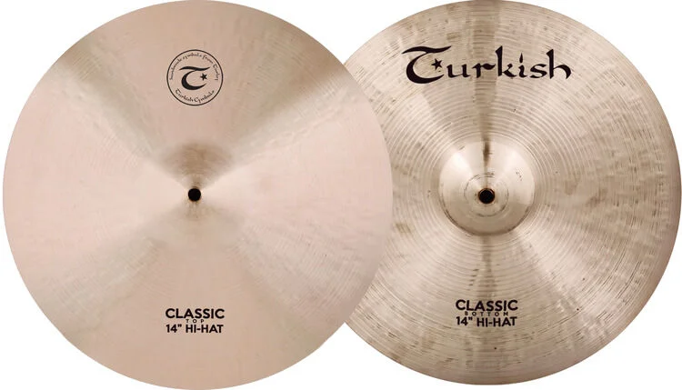  NEW
? Turkish Cymbals Classic HI-hat Cymbals - 14 inch