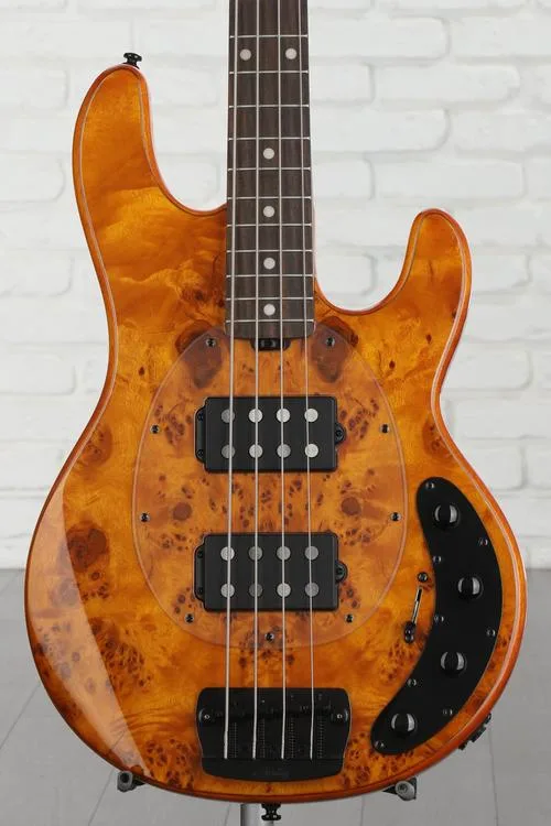 NEW
? Sterling By Music Man StingRay RAY34HH Bass Guitar - Amber