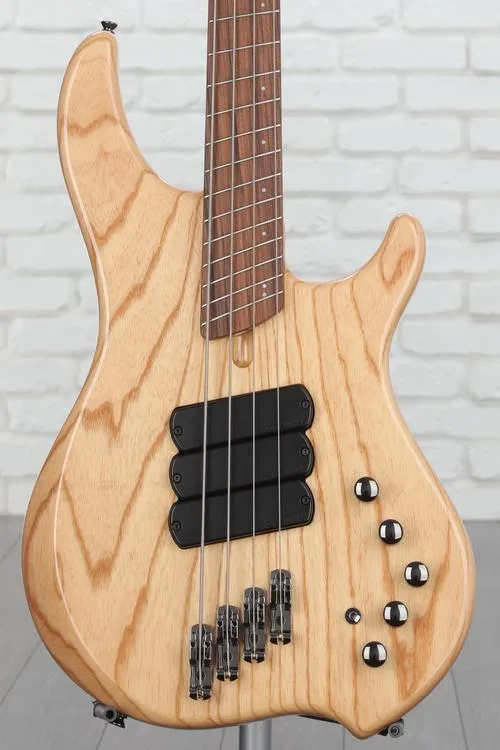 NEW
? Dingwall Guitars Combustion 4-string Electric Bass - Natural Ash with Pau Ferro Fingerboard