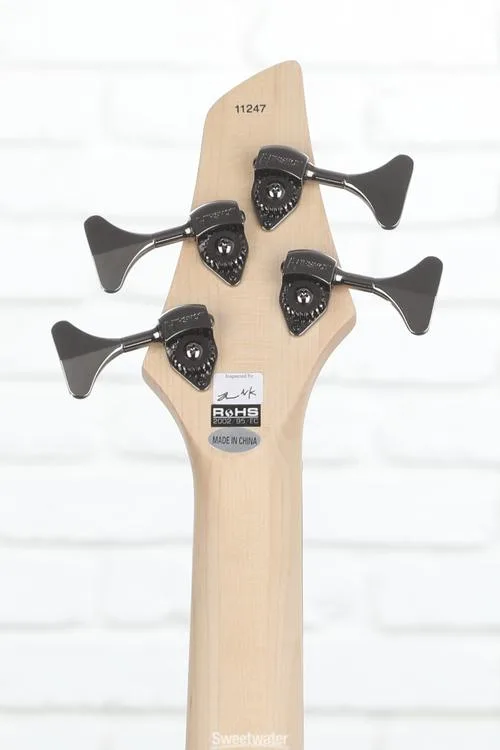  NEW
? Dingwall Guitars Combustion 4-string Electric Bass - Natural Ash with Pau Ferro Fingerboard