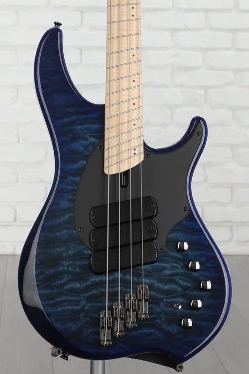 NEW
? Dingwall Guitars Combustion 4-string Electric Bass - Indigo Burst with Maple Fingerboard