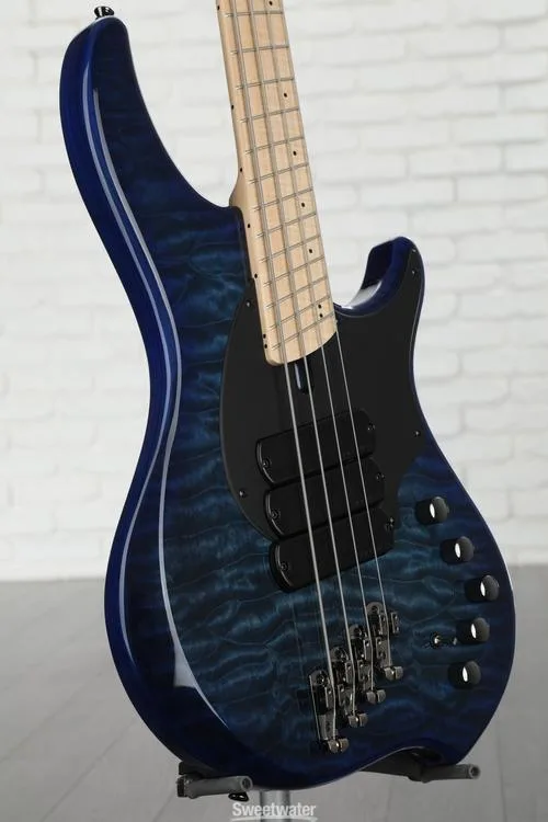  NEW
? Dingwall Guitars Combustion 4-string Electric Bass - Indigo Burst with Maple Fingerboard