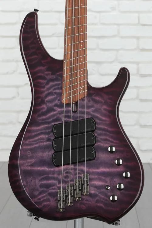 NEW
? Dingwall Guitars Combustion 4-string Electric Bass - Ultraviolet Burst with Pau Ferro Fingerboard