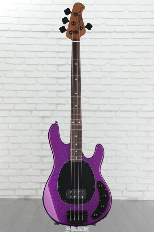  NEW
? Sterling By Music Man StingRay RAY34 Bass Guitar - Purple Sparkle