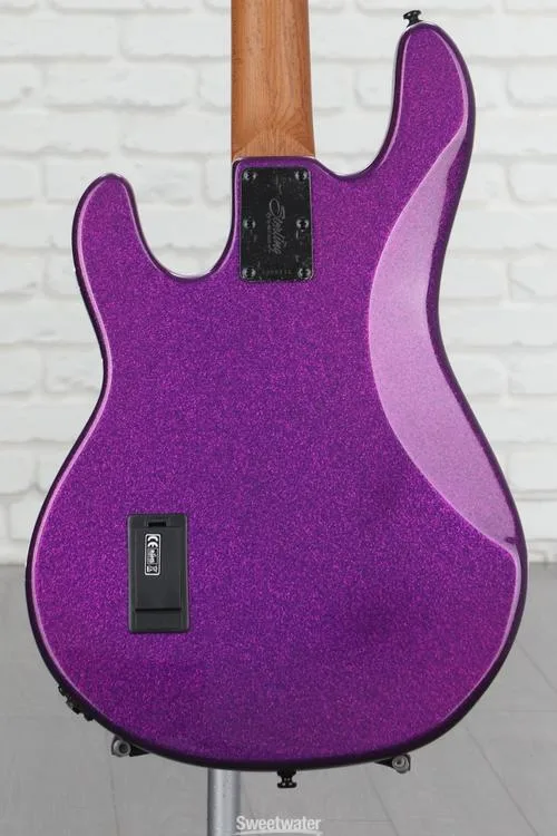  NEW
? Sterling By Music Man StingRay RAY34 Bass Guitar - Purple Sparkle