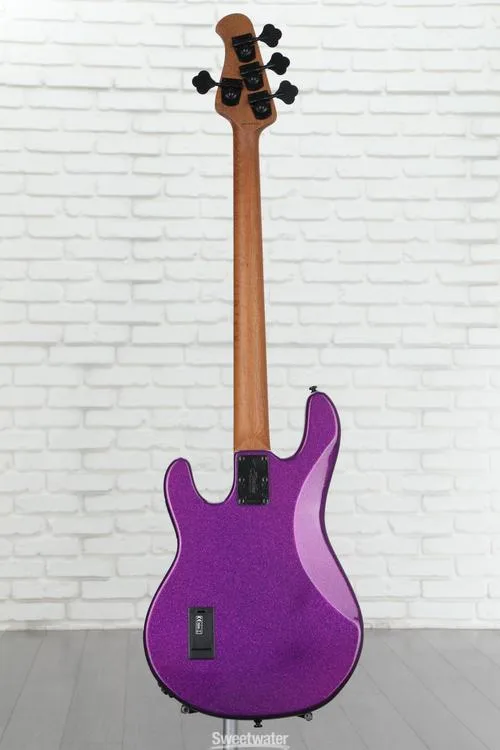  NEW
? Sterling By Music Man StingRay RAY34 Bass Guitar - Purple Sparkle