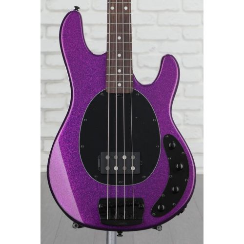  NEW
? Sterling By Music Man StingRay RAY34 Bass Guitar - Purple Sparkle