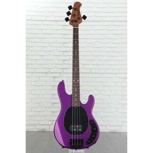  NEW
? Sterling By Music Man StingRay RAY34 Bass Guitar - Purple Sparkle