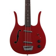 NEW
? Danelectro Red Hot Longhorn Semi-hollowbody Bass Guitar - Red
