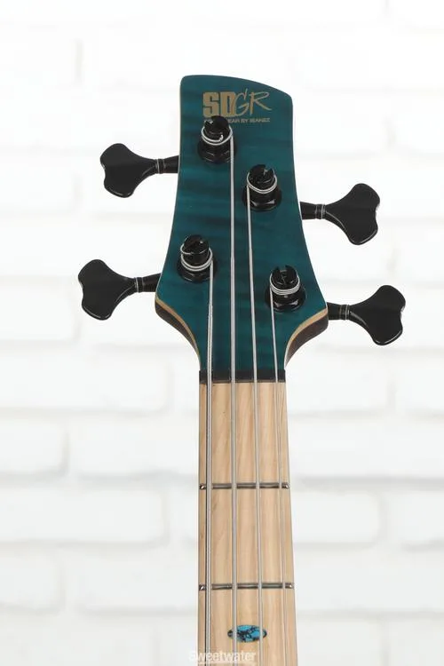  NEW
? Ibanez SR Premium 4-string Electric Bass Guitar - Caribbean Green Low Gloss