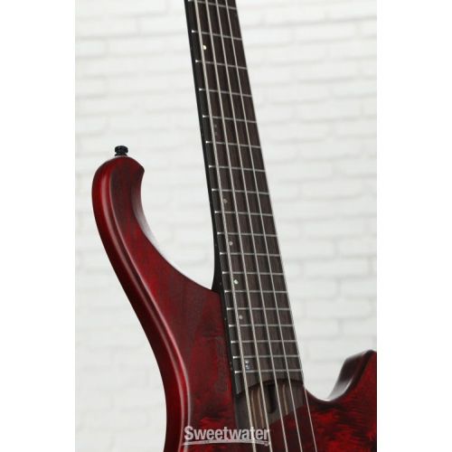  NEW
? Ibanez EHB Ergonomic Headless 5-string Bass Guitar - Stained Wine Red Low Gloss