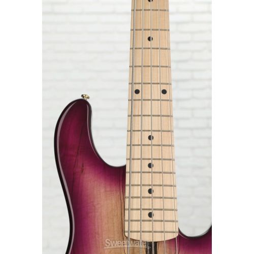  NEW
? Lakland 55-02 Deluxe Bass Guitar - Violet Burst with Maple Fingerboard