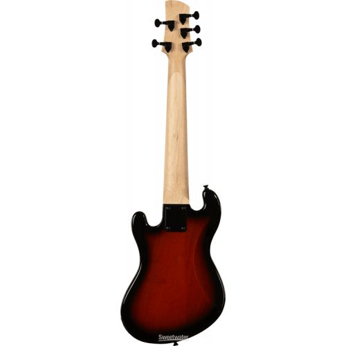  NEW
? Kala Solidbody U-Bass 5-string Electric Bass Guitar - Tobacco Burst