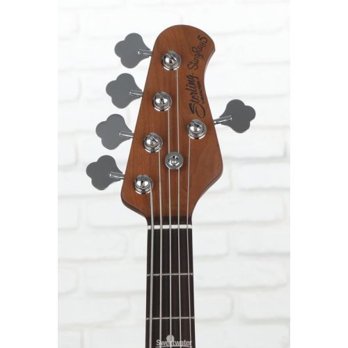  NEW
? Sterling By Music Man StingRay RAY35HH 5-string Bass Guitar - Charcoal Frost