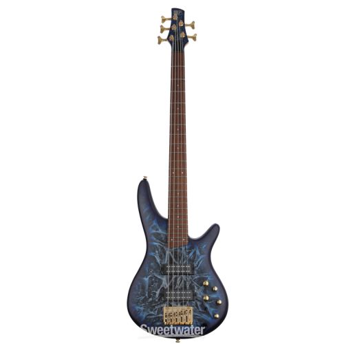  NEW
? Ibanez SR Standard 5-string Electric Bass - Cosmic Blue Frozen Matte