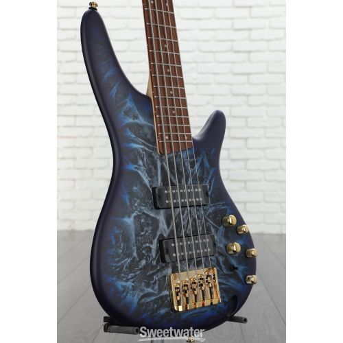  NEW
? Ibanez SR Standard 5-string Electric Bass - Cosmic Blue Frozen Matte