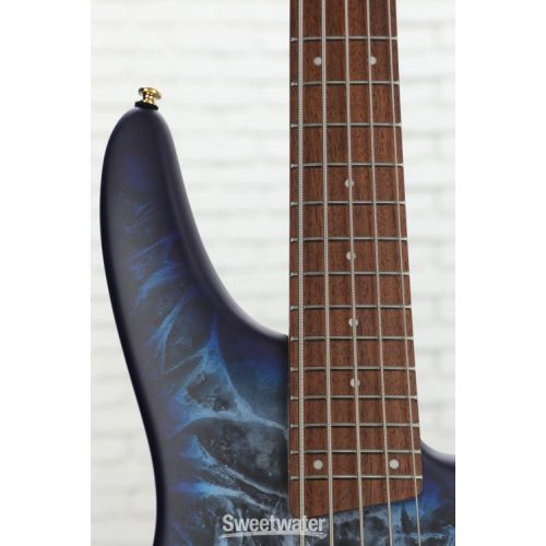  NEW
? Ibanez SR Standard 5-string Electric Bass - Cosmic Blue Frozen Matte