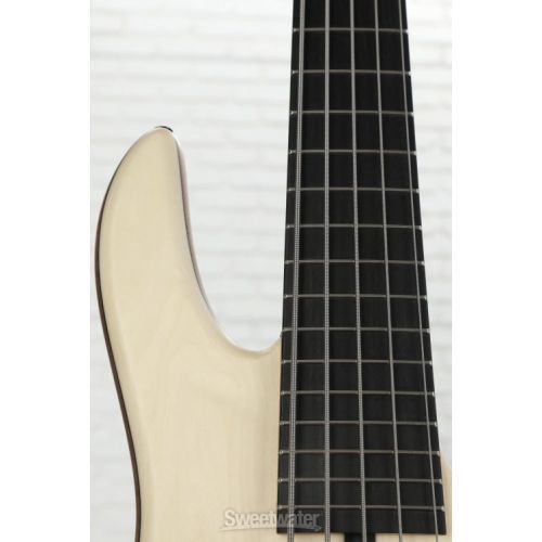  NEW
? Fodera Monarch 5 Standard Bass Guitar - Natural