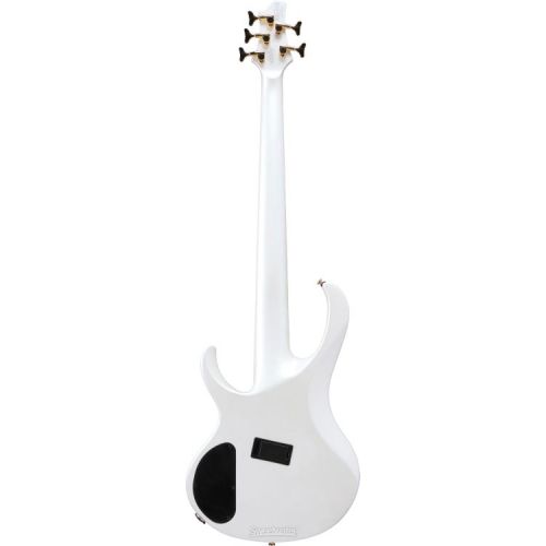  NEW
? Ibanez BTB Bass Workshop Multi-scale 5-string Electric Bass - Pearl White Matte