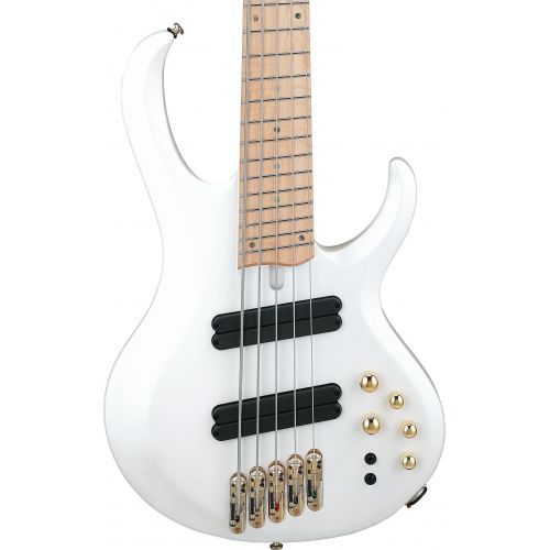  NEW
? Ibanez BTB Bass Workshop Multi-scale 5-string Electric Bass - Pearl White Matte