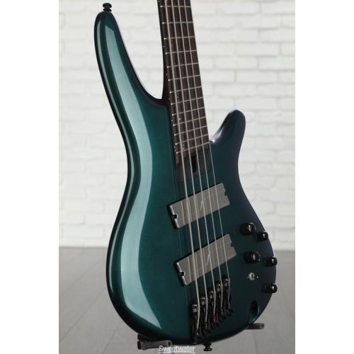  NEW
? Ibanez Bass Workshop SRMS725 5-string Multi-scale Electric Bass Guitar - Blue Chameleon