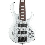 NEW
? Ibanez 25th-anniversary BTB Standard 6-string Electric Bass Guitar - Silver Blizzard Matte