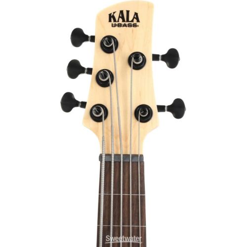  NEW
? Kala Solidbody Fretless U-Bass 5-string Electric Bass Guitar - Tobacco Burst